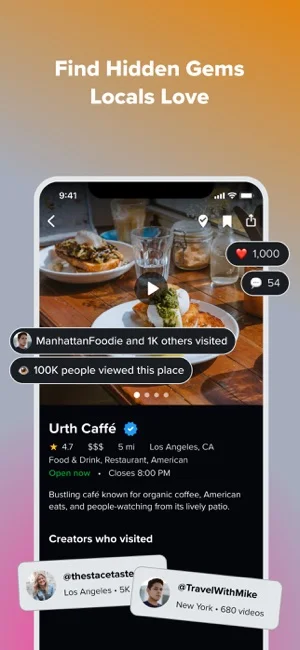 Atmosfy video review screen